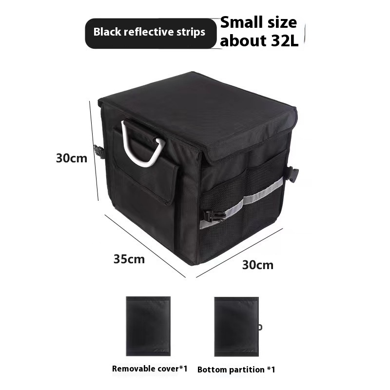 Foldable Car Trunk Organizer Storage Box - 3 Sizes