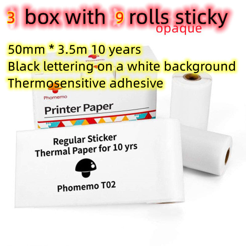 Portable Mini Thermal Label Printer, Bluetooth