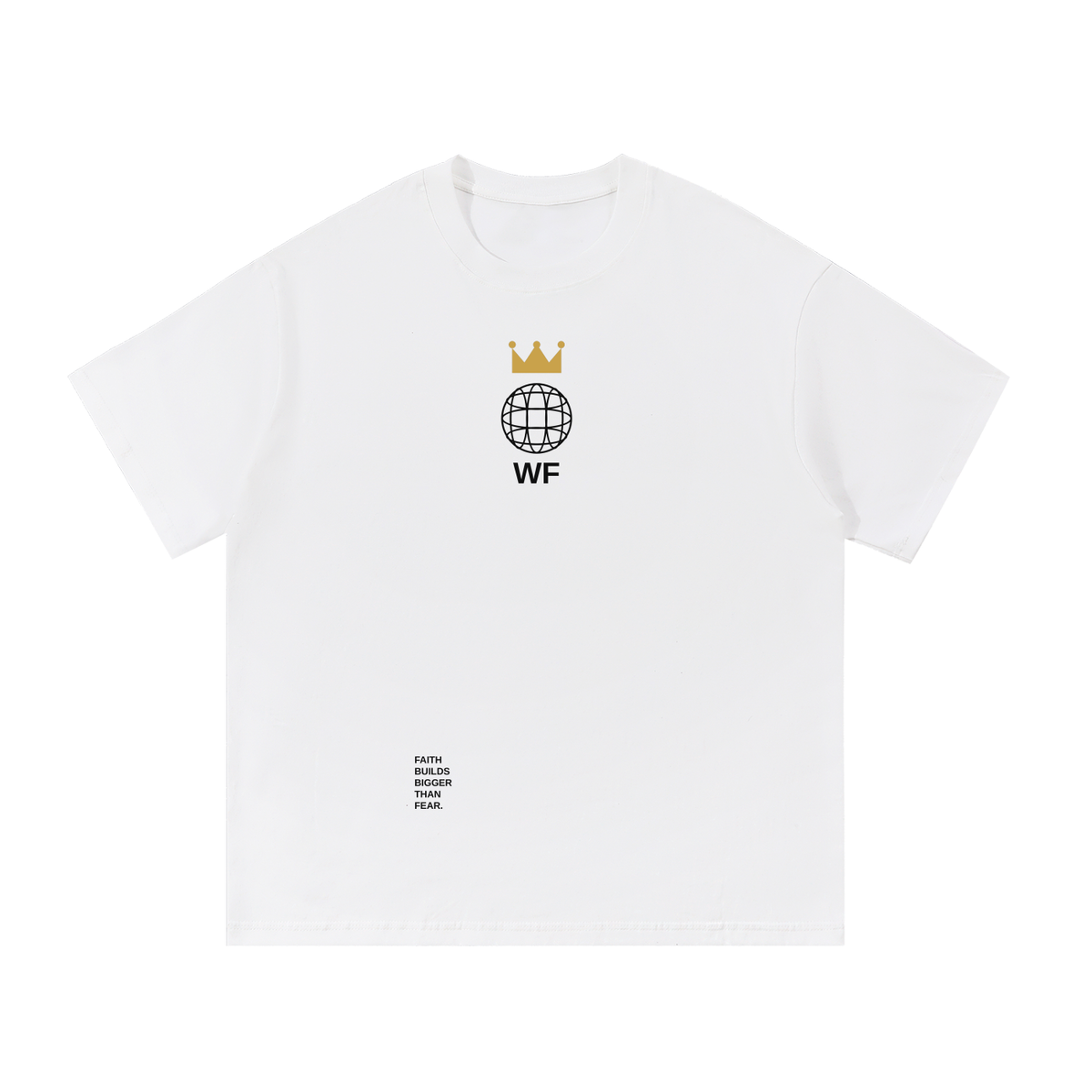 WORLDFORM Walk by Faith Tee - White