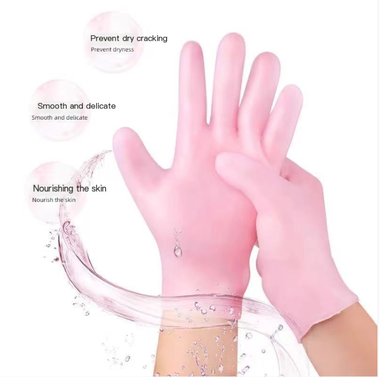 Silicone Moisturizing Gloves and Socks Set