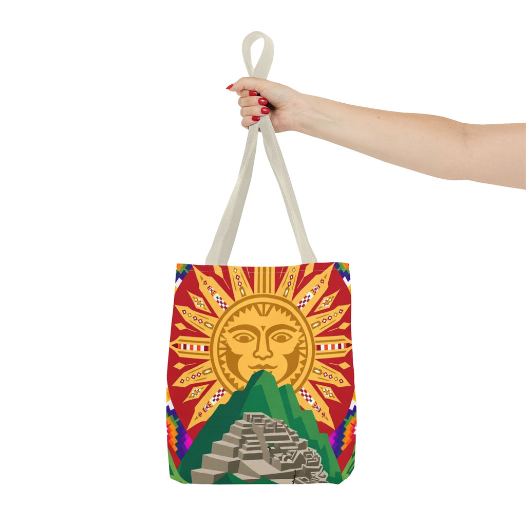 Peru Llama & Machu Picchu Tote Bag