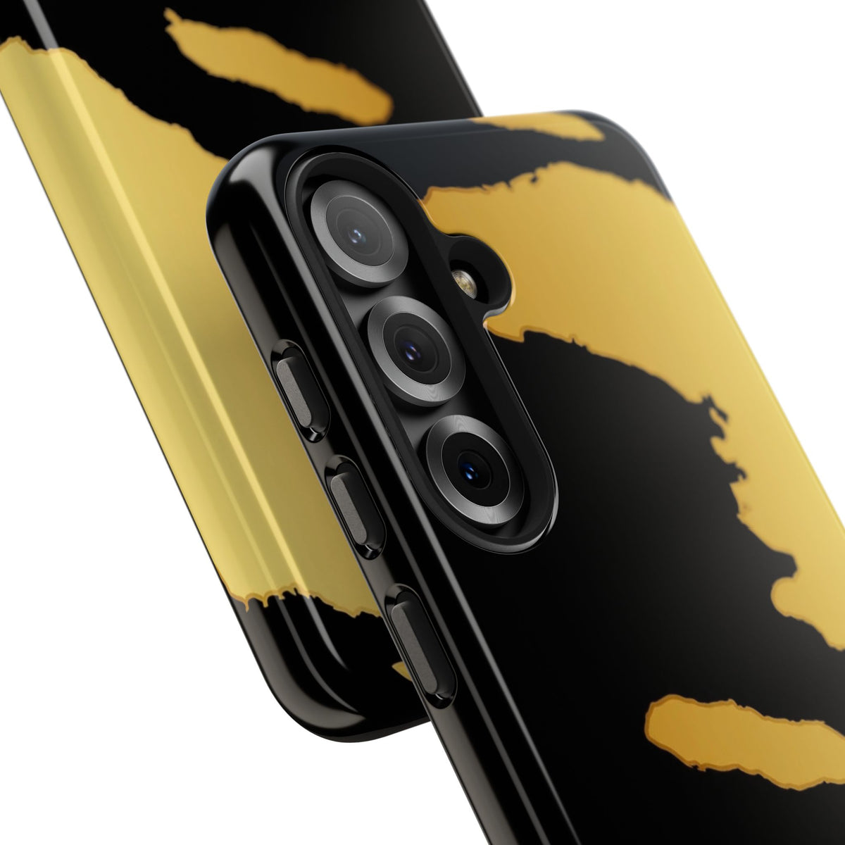Haiti Gold Map Phone Case
