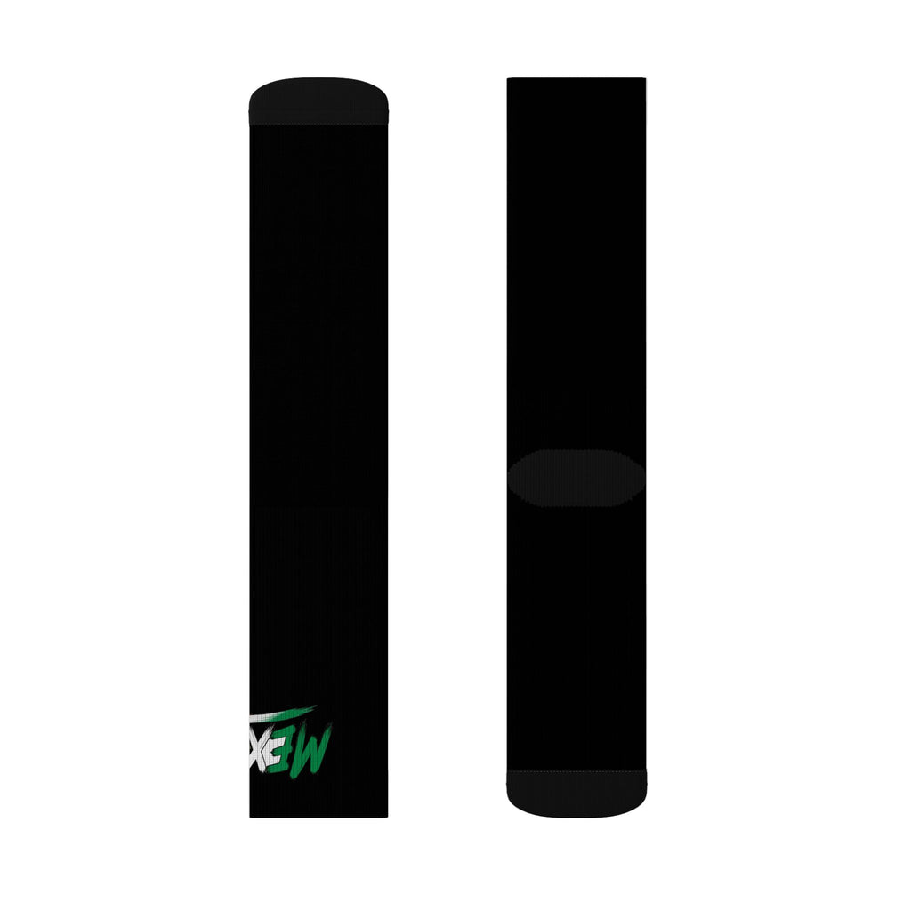 Mexico Wordmark Socks - Black