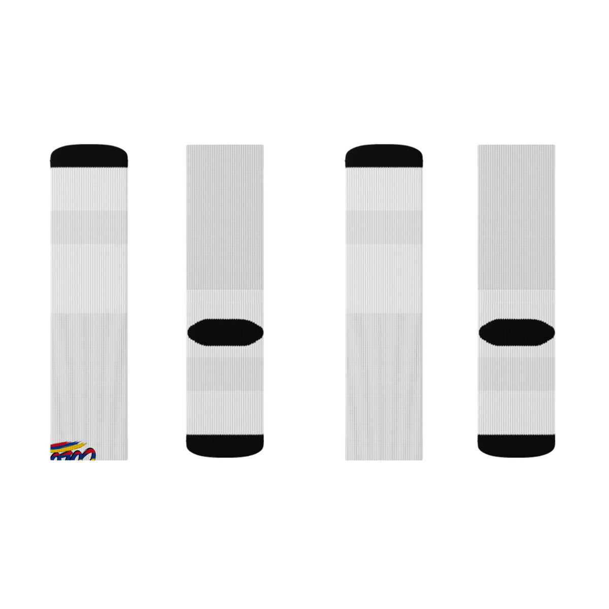 Colombia Wordmark Socks - White