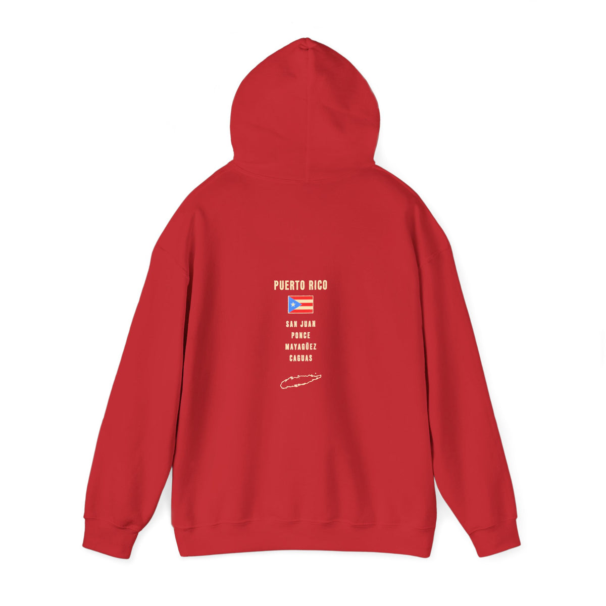 Puerto Rico Boricua Graphic Hoodie