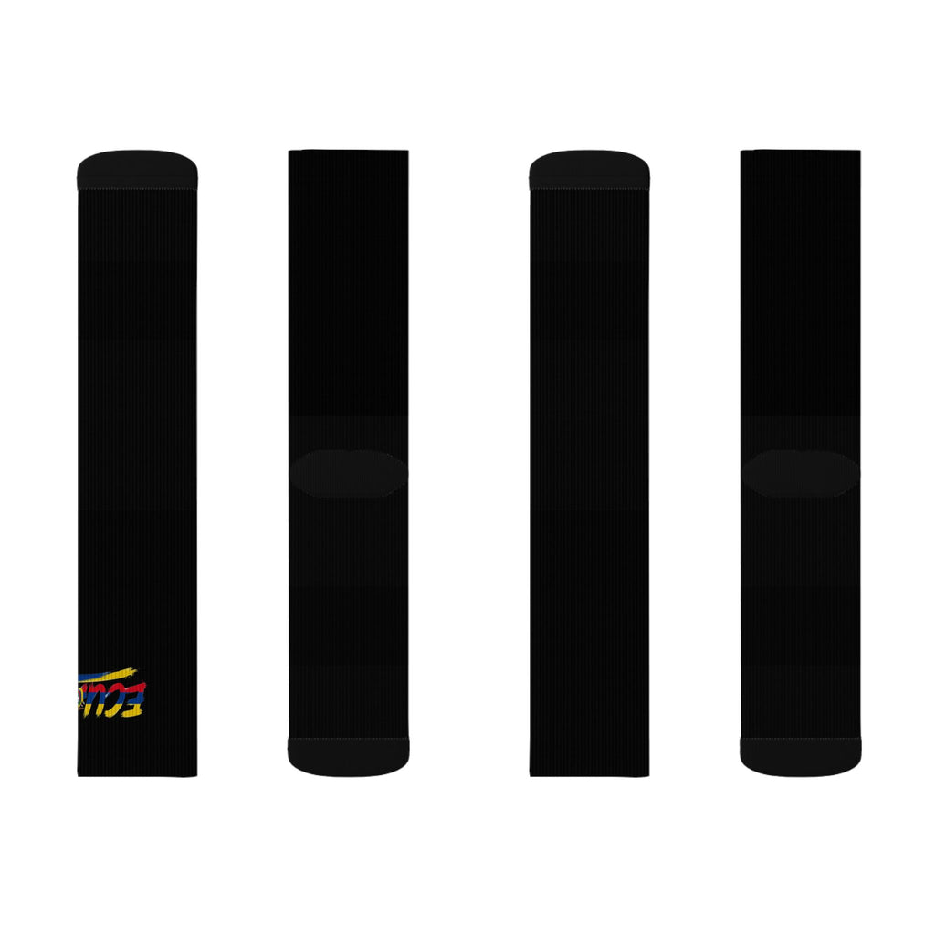 Ecuador Wordmark Socks - Black