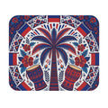 Folk Art Floral Rectangle Mouse Pad