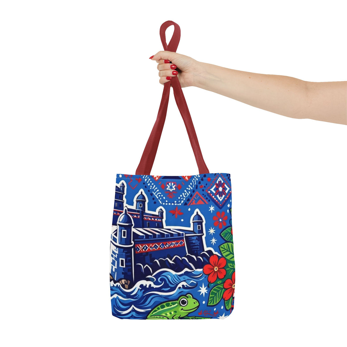 Puerto Rico El Morro & Coquí Tote Bag