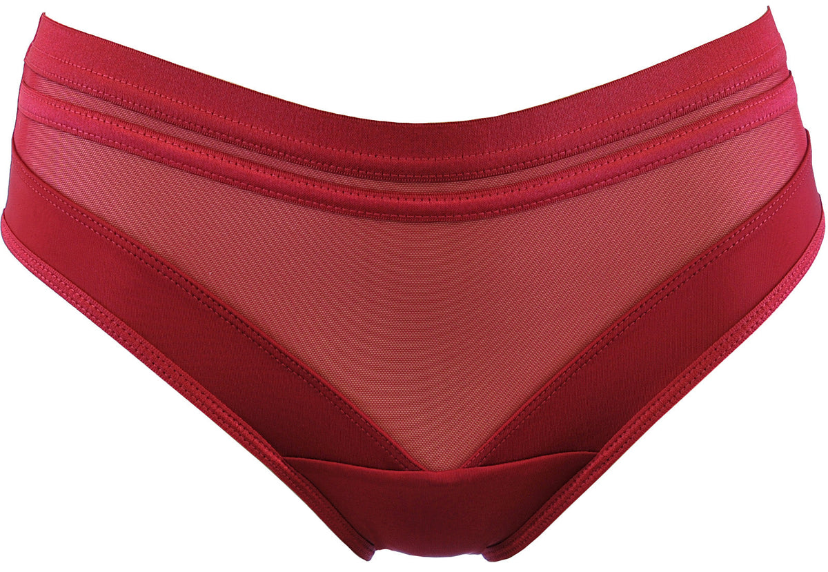 Axami Linea Burgundy Soft Bikini Panty