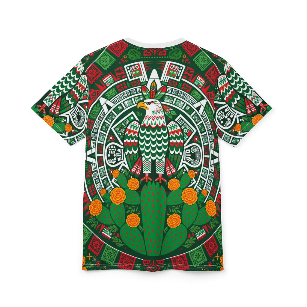 Mexico Aztec Sun All-Over Print T-Shirt