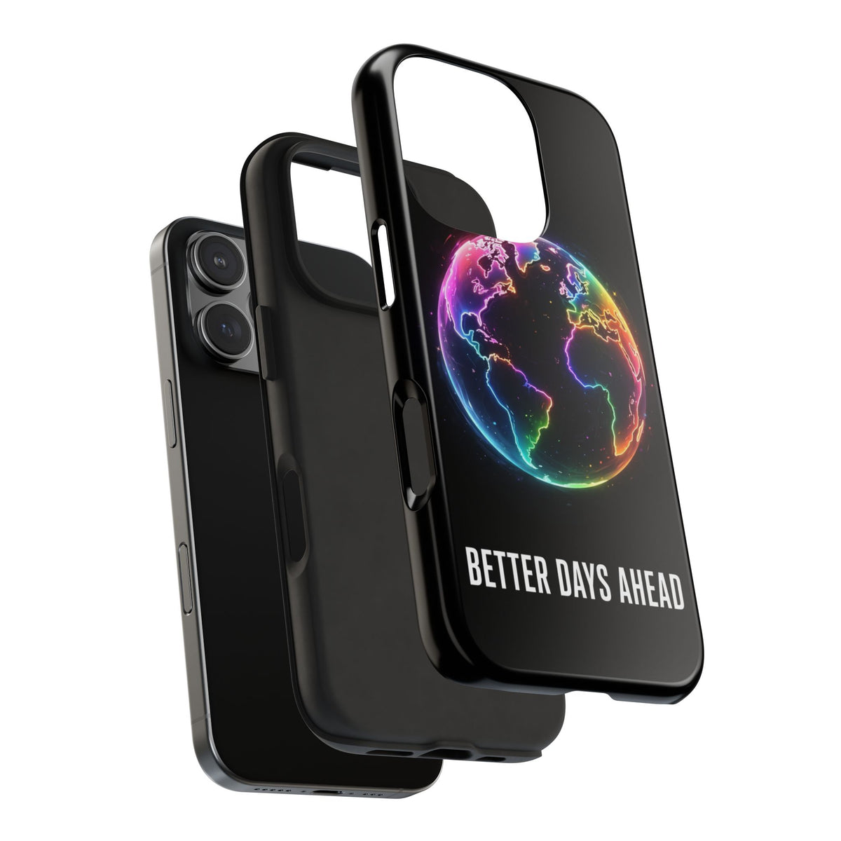 Better Days Ahead Globe Phone Case