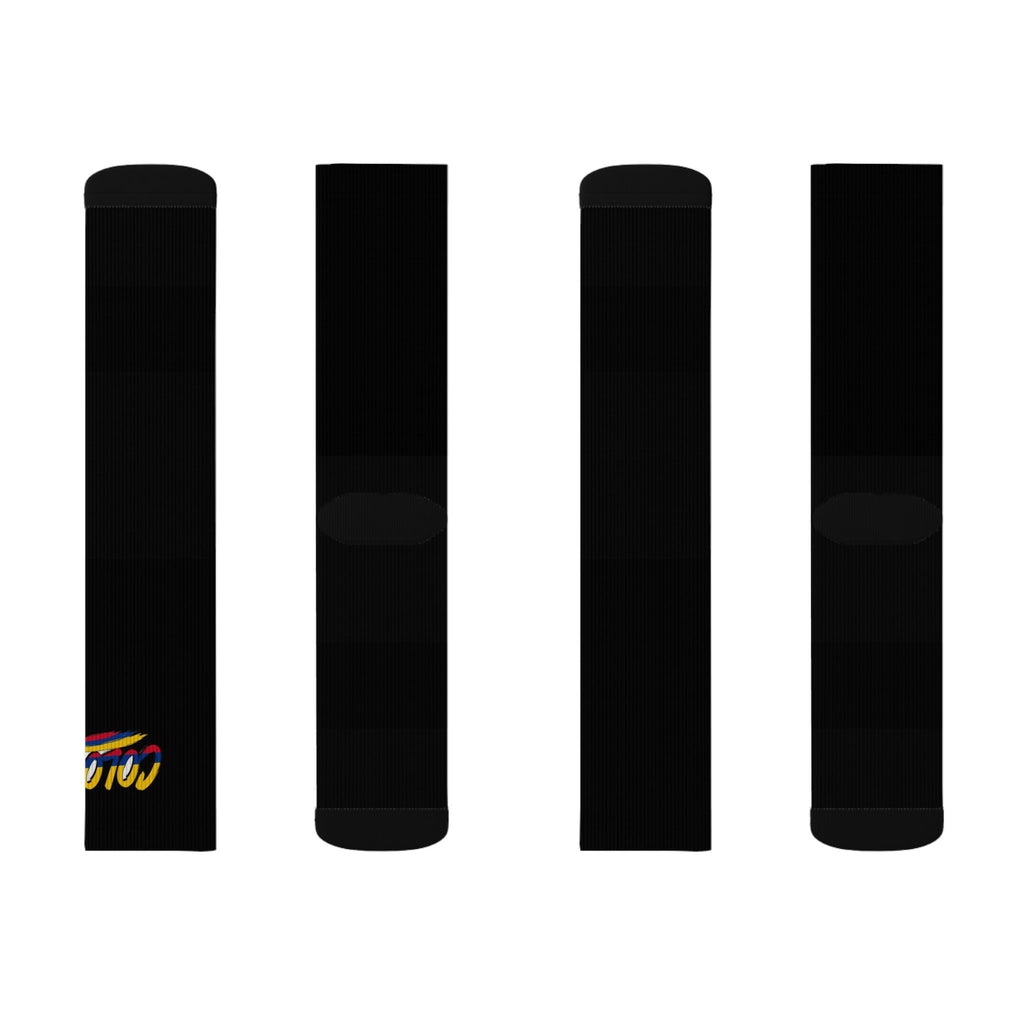 Colombia Wordmark Socks - Black