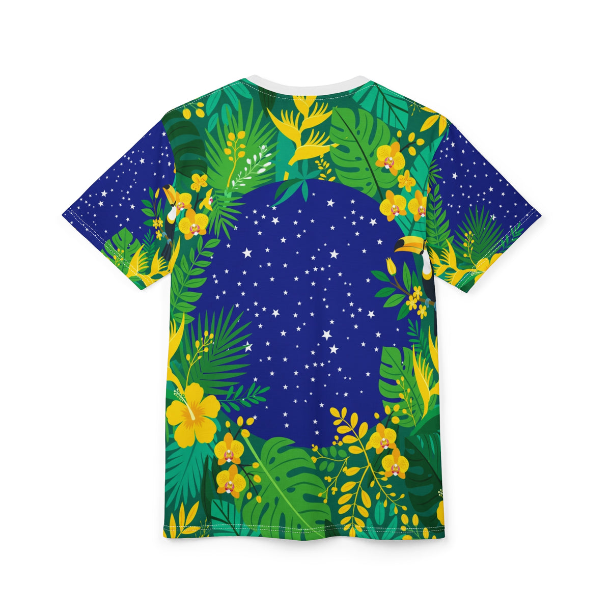Brazil Tropical Globe All-Over Print T-Shirt