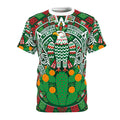 Mexico Aztec Sun All-Over Print T-Shirt