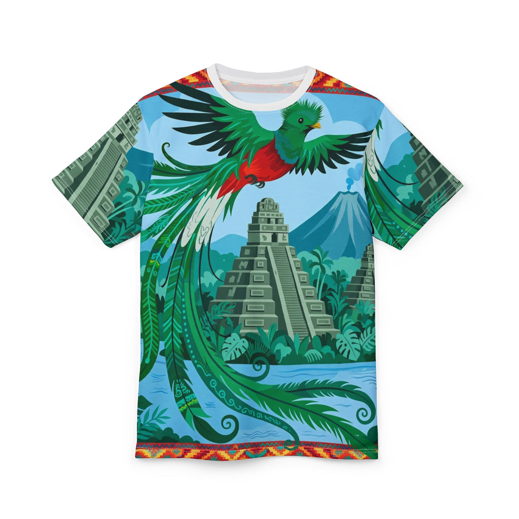 Guatemala Quetzal & Tikal All-Over Print T-Shirt