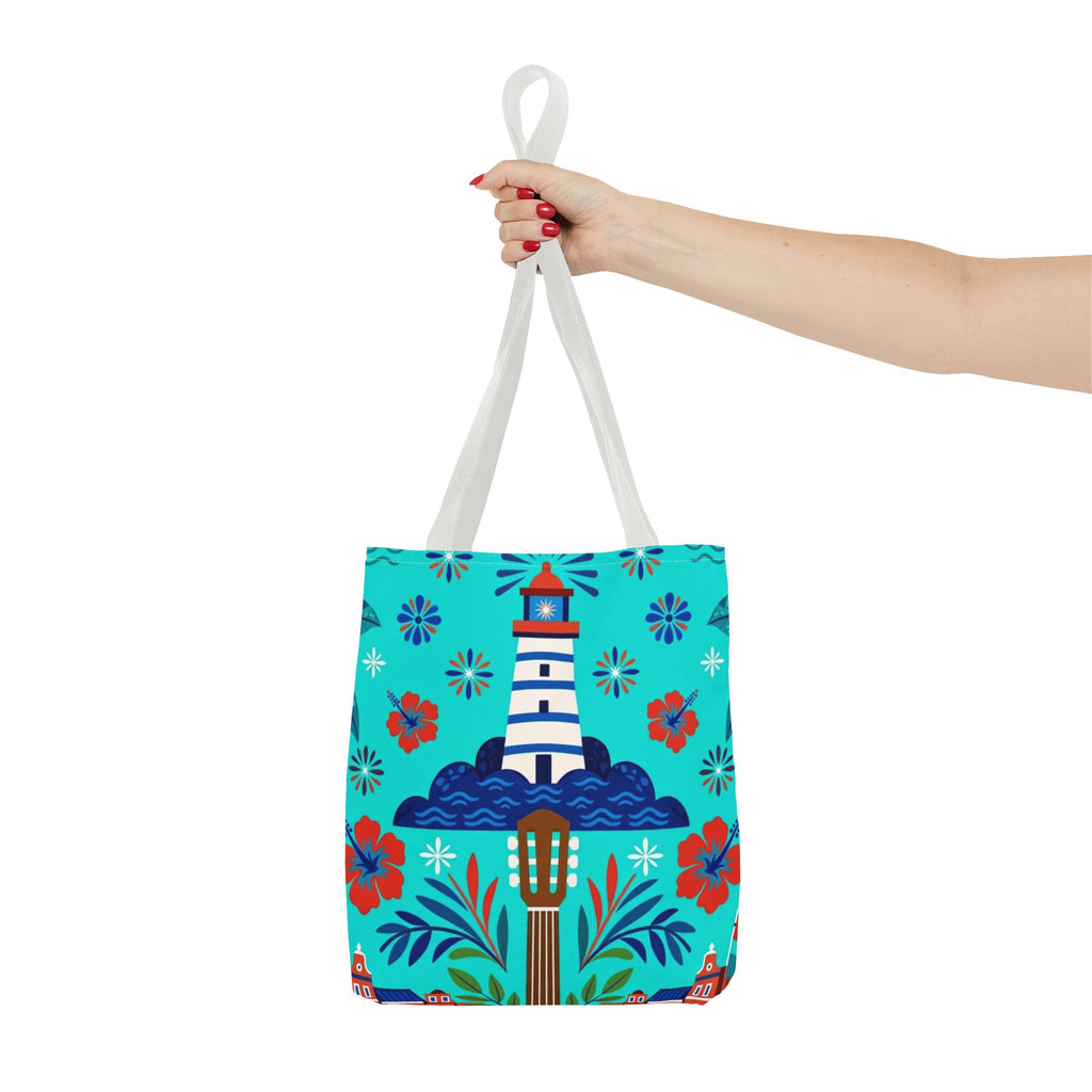 Dominican Republic Guitar & Maracas Tote Bag