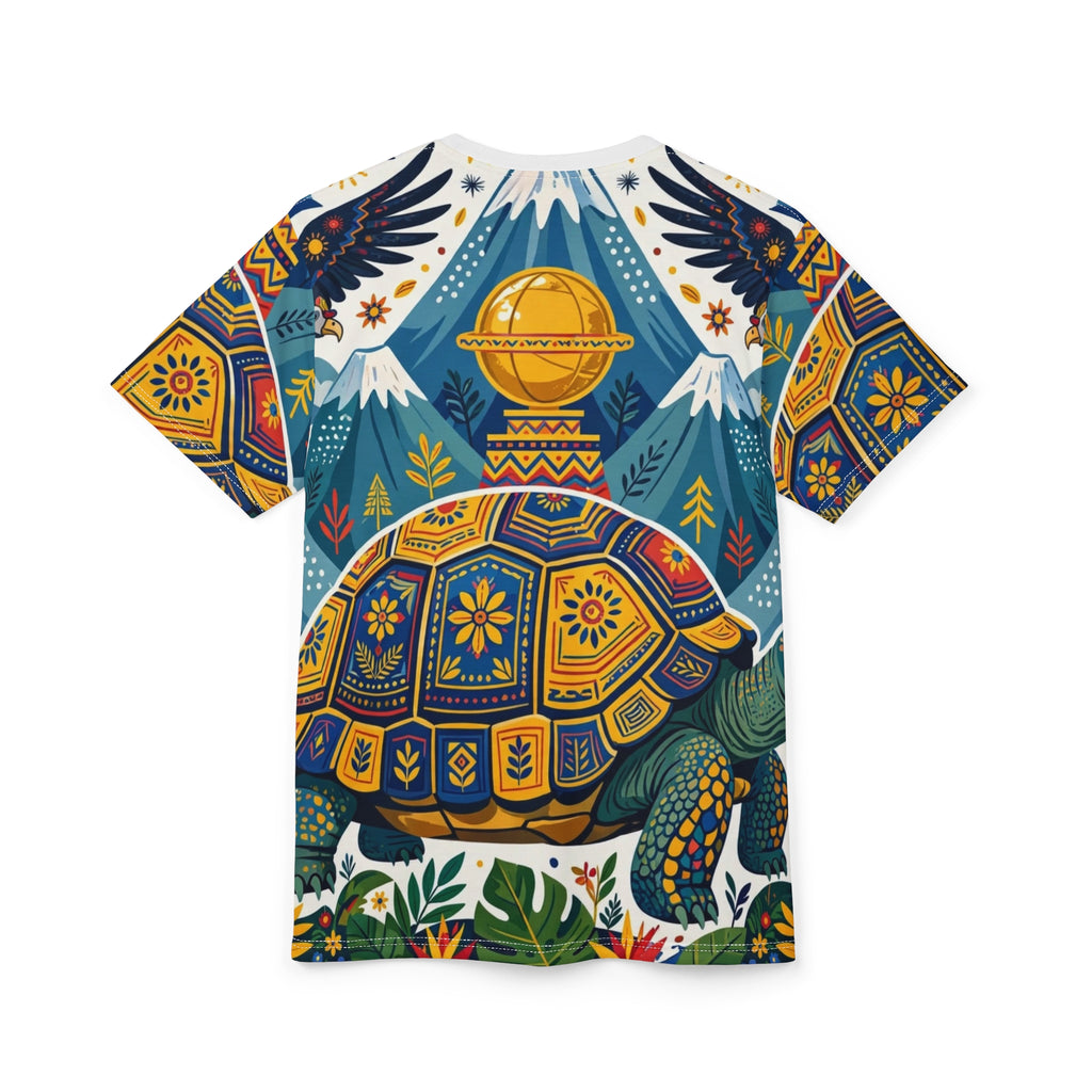 Ecuador Tortoise & Condor All-Over Print T-Shirt