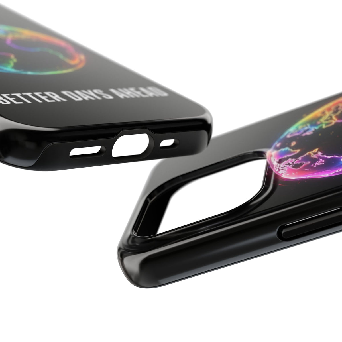 Better Days Ahead Globe Phone Case