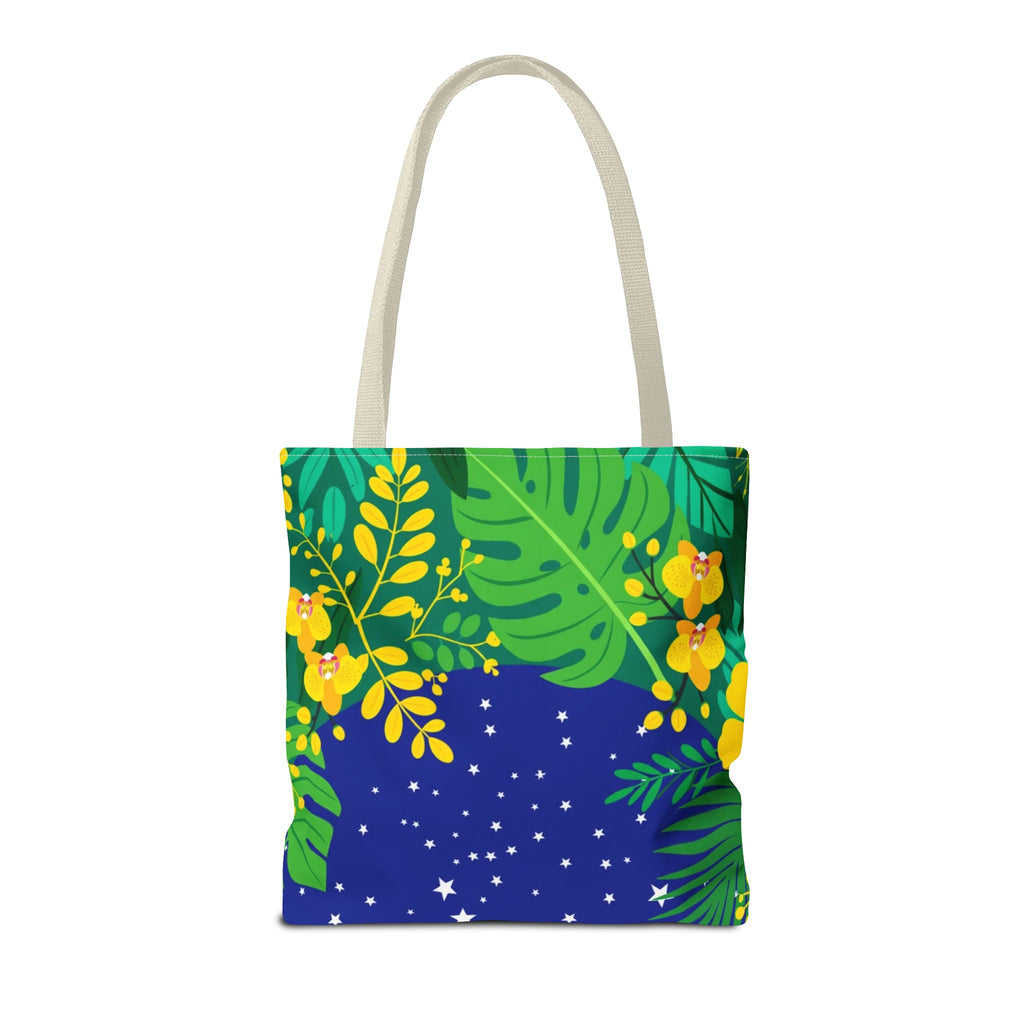 Brazil Tropical Globe Tote Bag