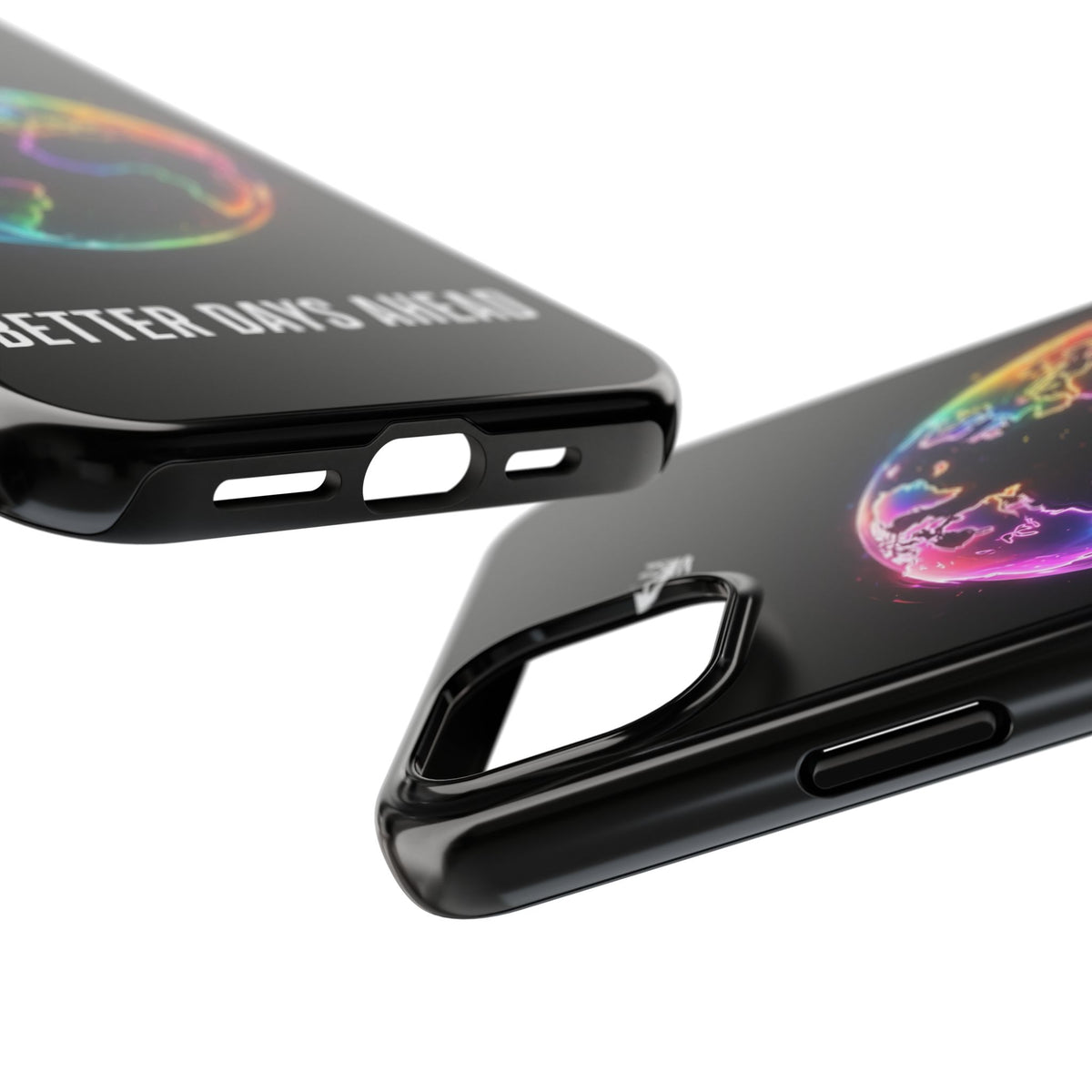 Better Days Ahead Globe Phone Case
