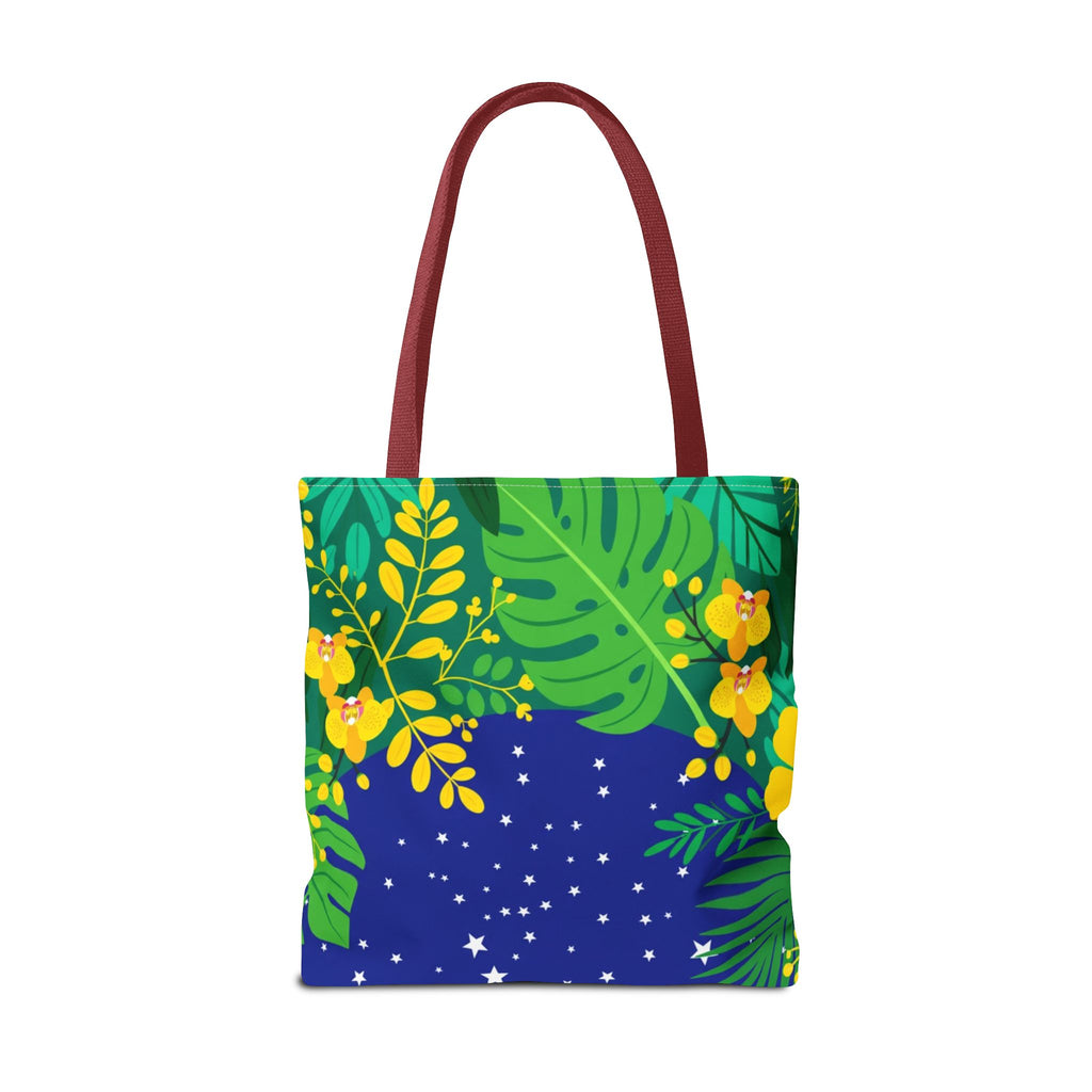 Brazil Tropical Globe Tote Bag