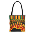 Africa Kente Sunburst Tote Bag