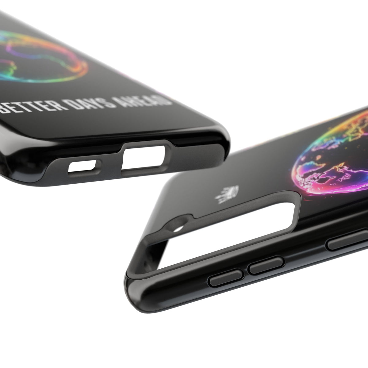 Better Days Ahead Globe Phone Case