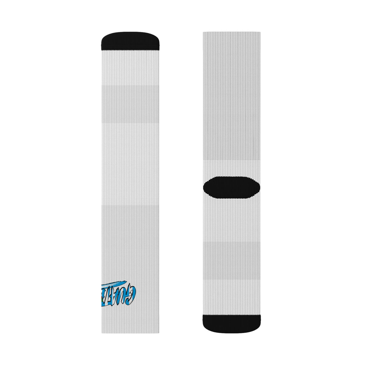 Guatemala Wordmark Socks - White