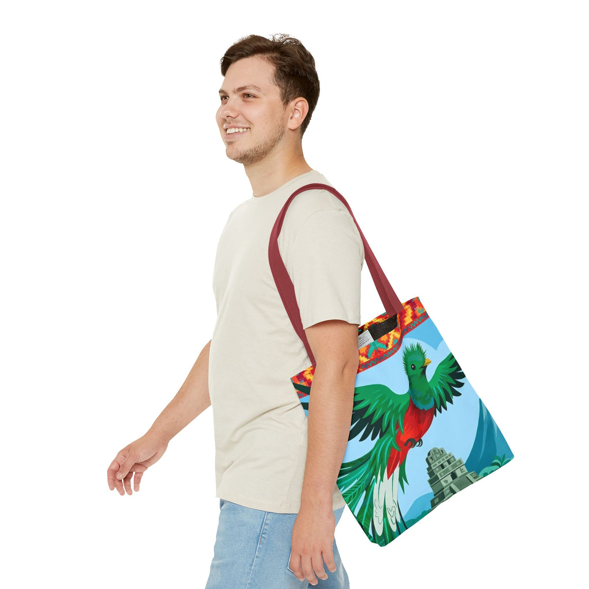 Guatemala Quetzal & Tikal Tote Bag