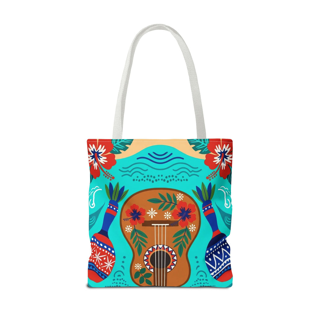 Dominican Republic Guitar & Maracas Tote Bag