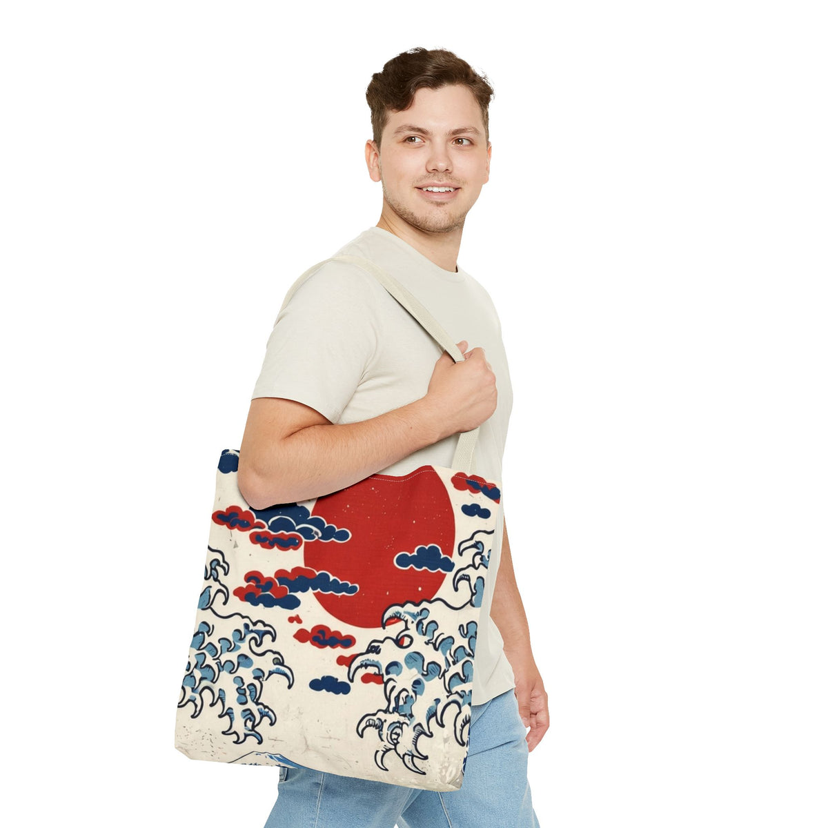 Japan Great Wave Tote Bag