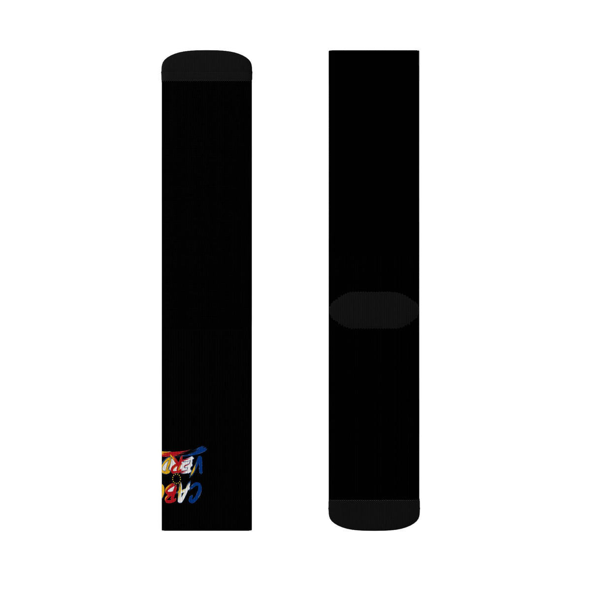 Cabo Verde Wordmark Socks - Black