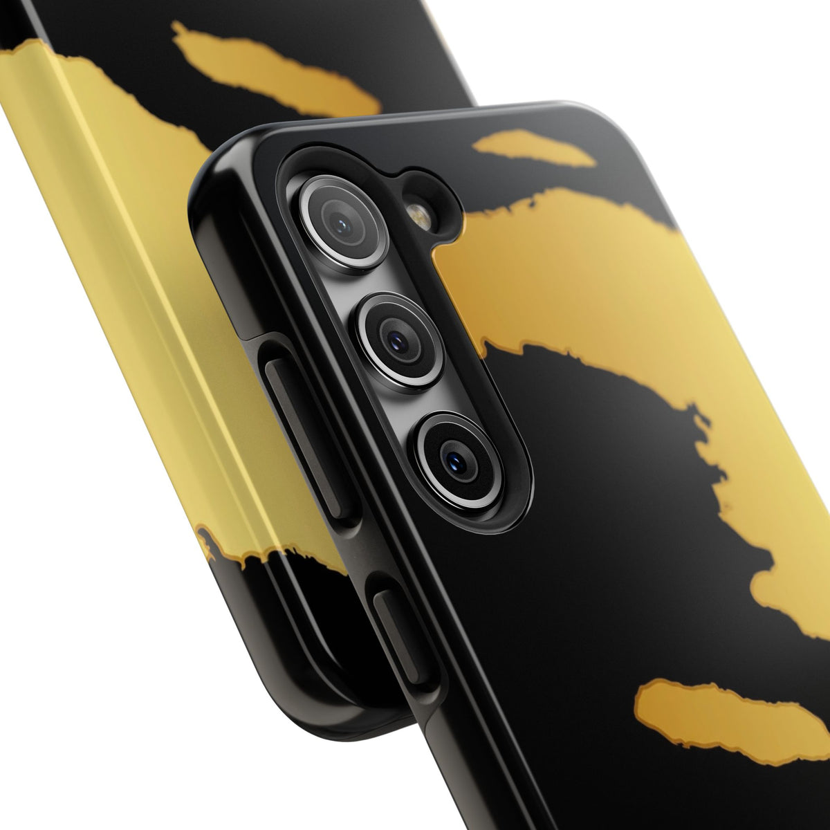 Haiti Gold Map Phone Case