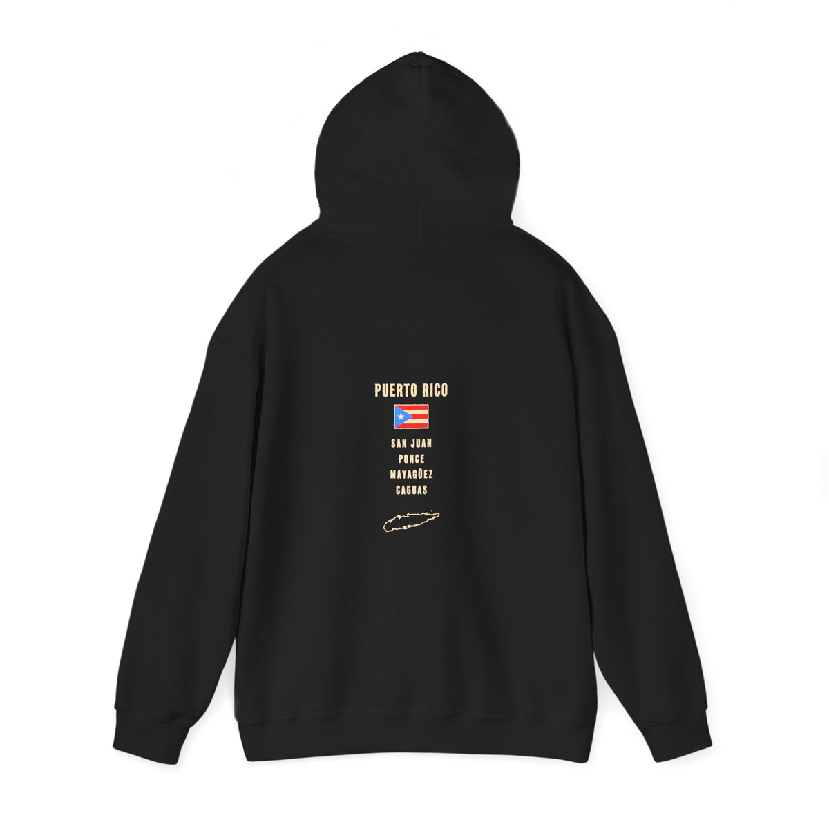 Puerto Rico Boricua Graphic Hoodie