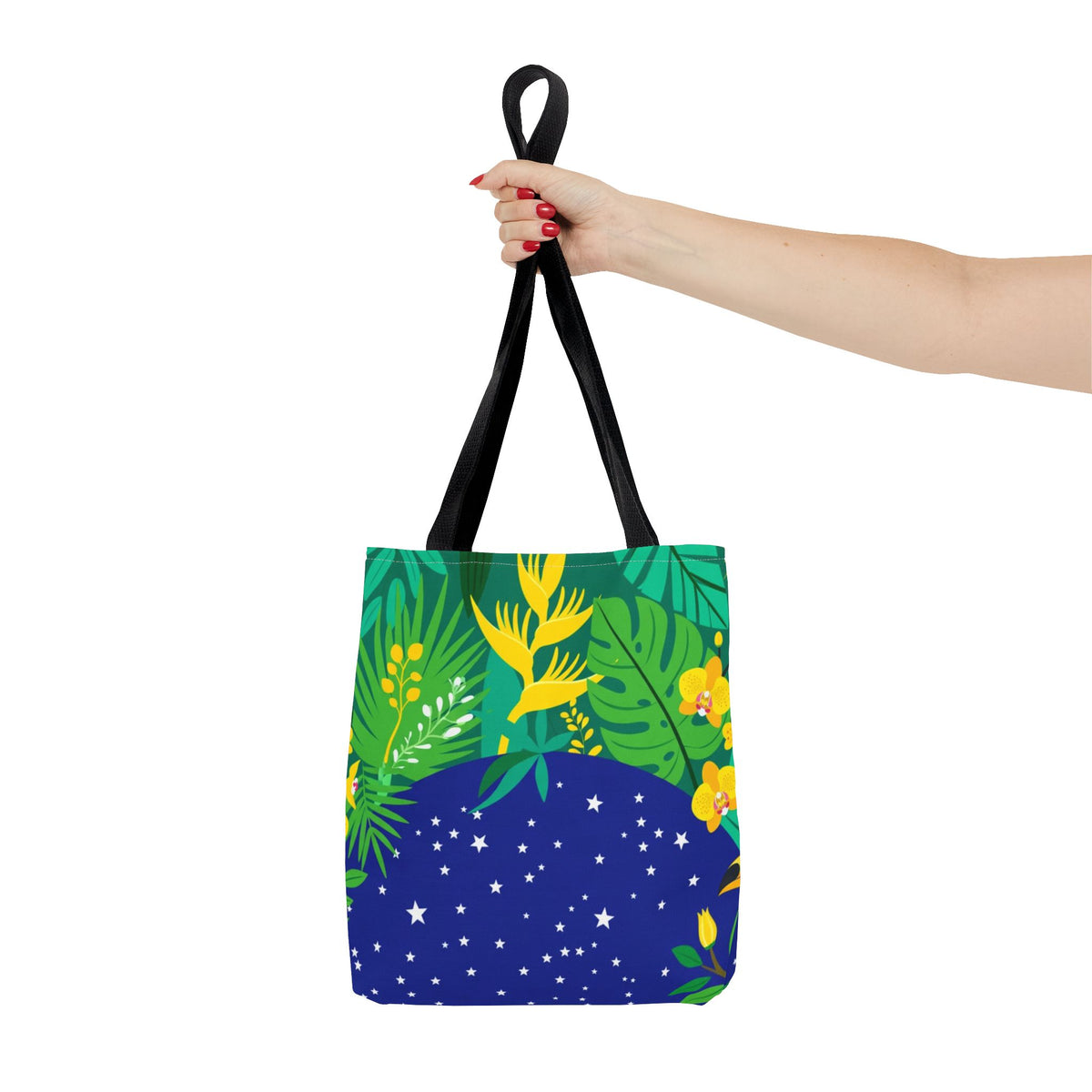 Brazil Tropical Globe Tote Bag