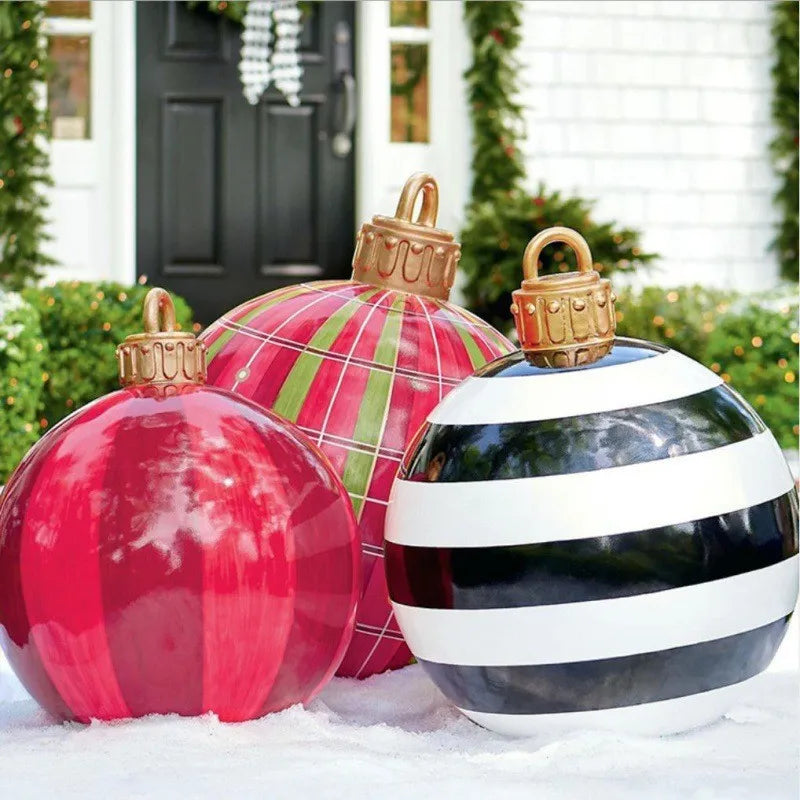 60cm Outdoor Christmas Inflatable Decorated Ball