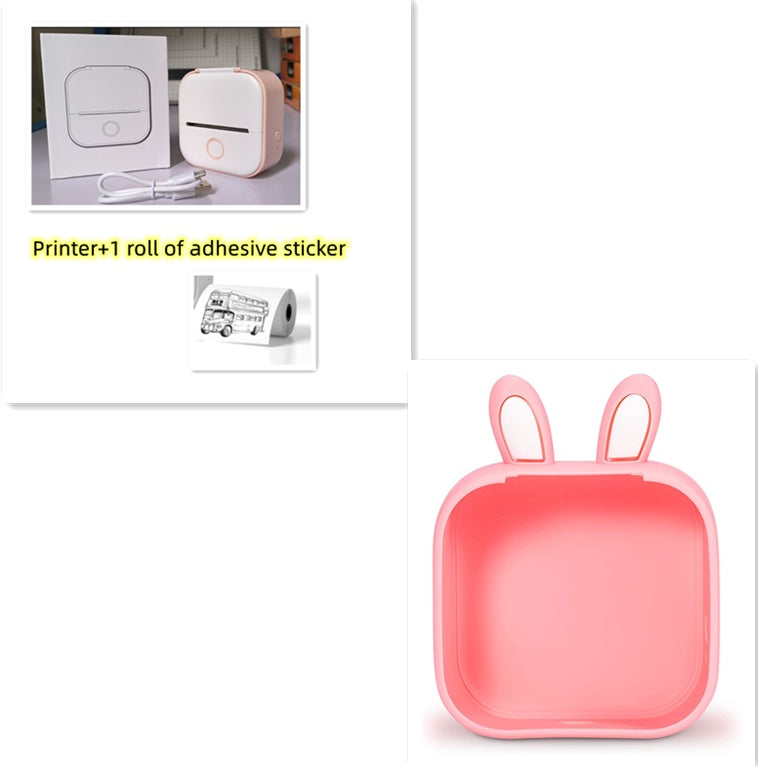 Portable Mini Thermal Label Printer, Bluetooth