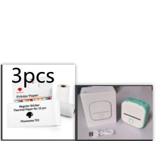 Portable Mini Thermal Label Printer, Bluetooth
