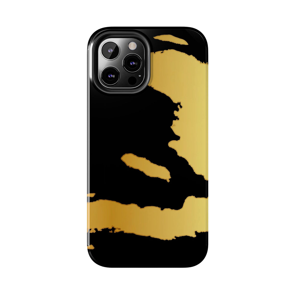 Haiti Gold Map Phone Case