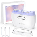 2-in-1 Electric Nail Clipper & Grinder with LED Light, for Babies, Adults & Seniors (White)