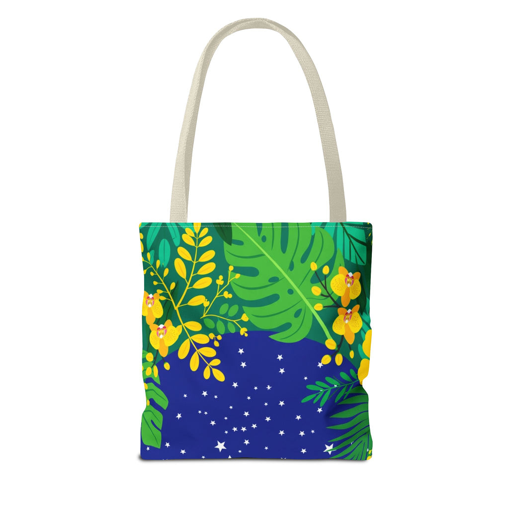 Brazil Tropical Globe Tote Bag