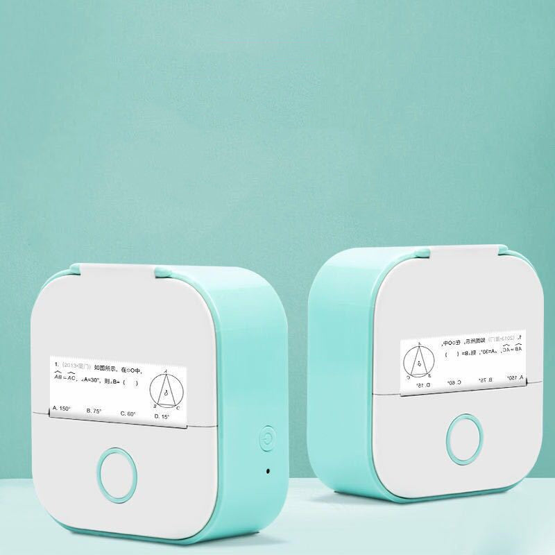 Portable Mini Thermal Label Printer, Bluetooth