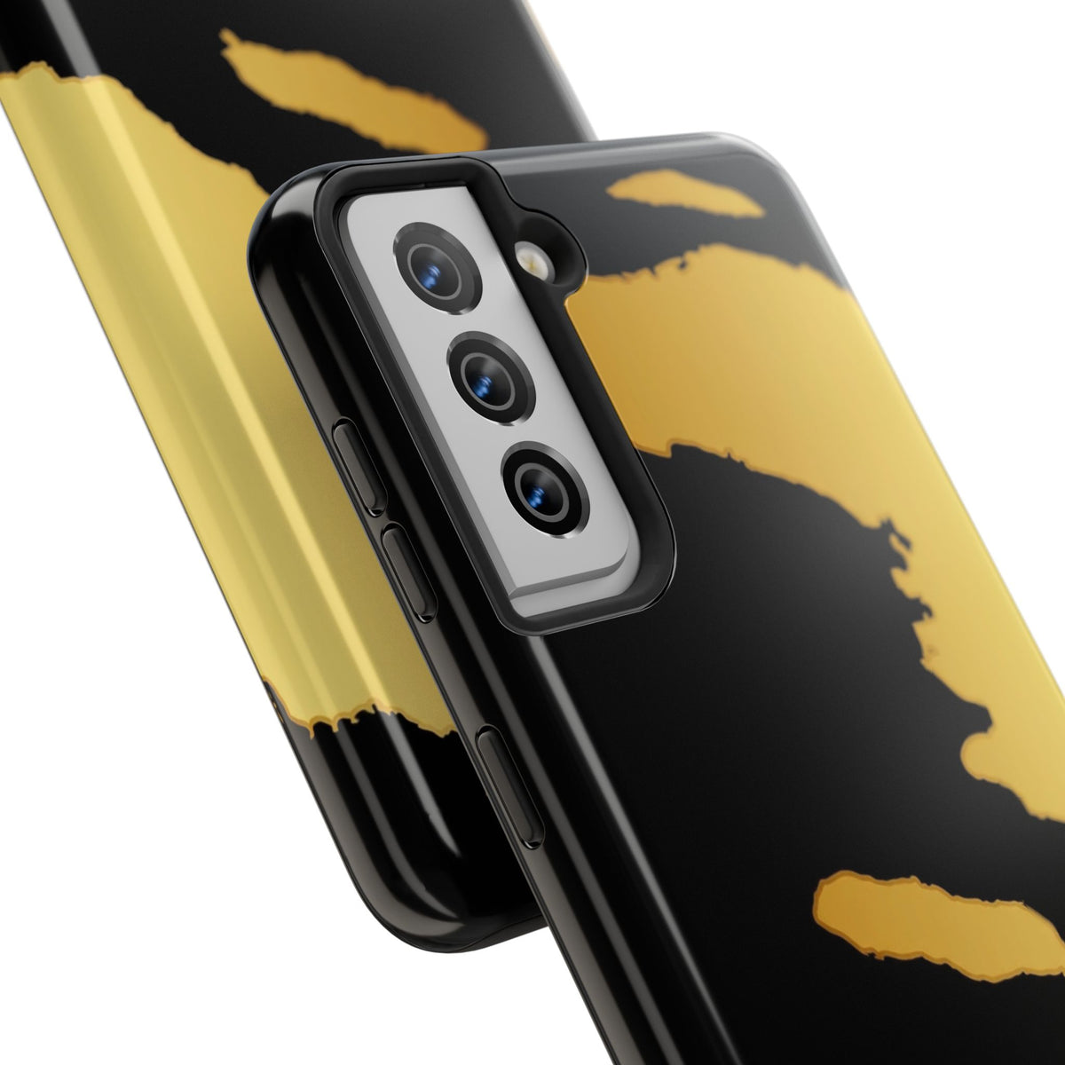 Haiti Gold Map Phone Case