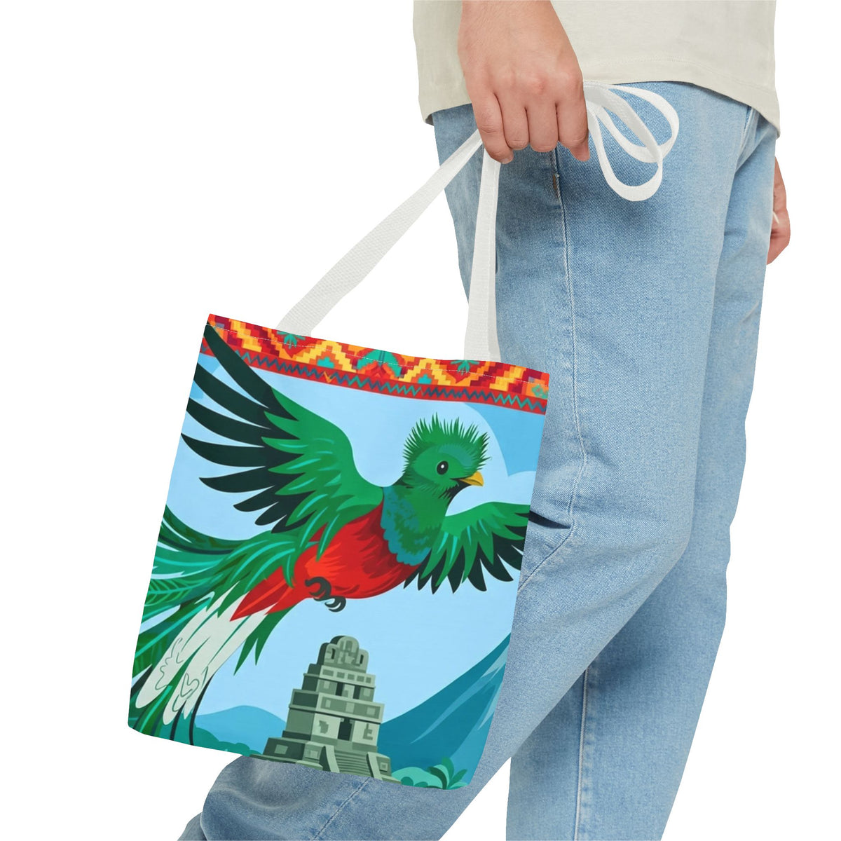 Guatemala Quetzal & Tikal Tote Bag