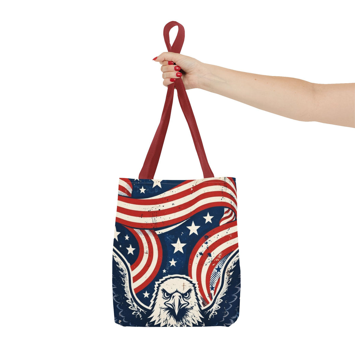 USA Eagle & Flag Tote Bag