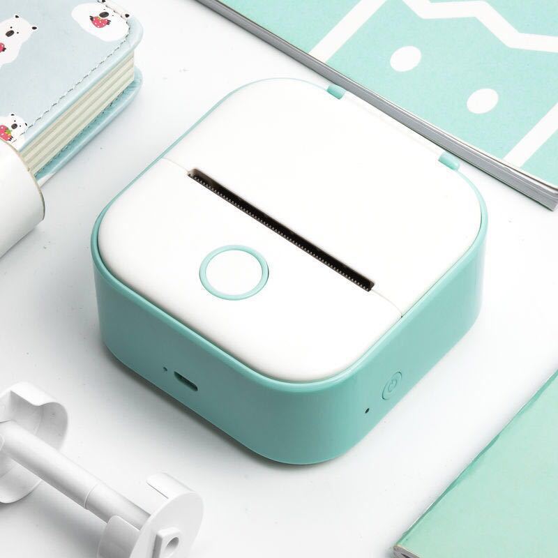 Portable Mini Thermal Label Printer, Bluetooth