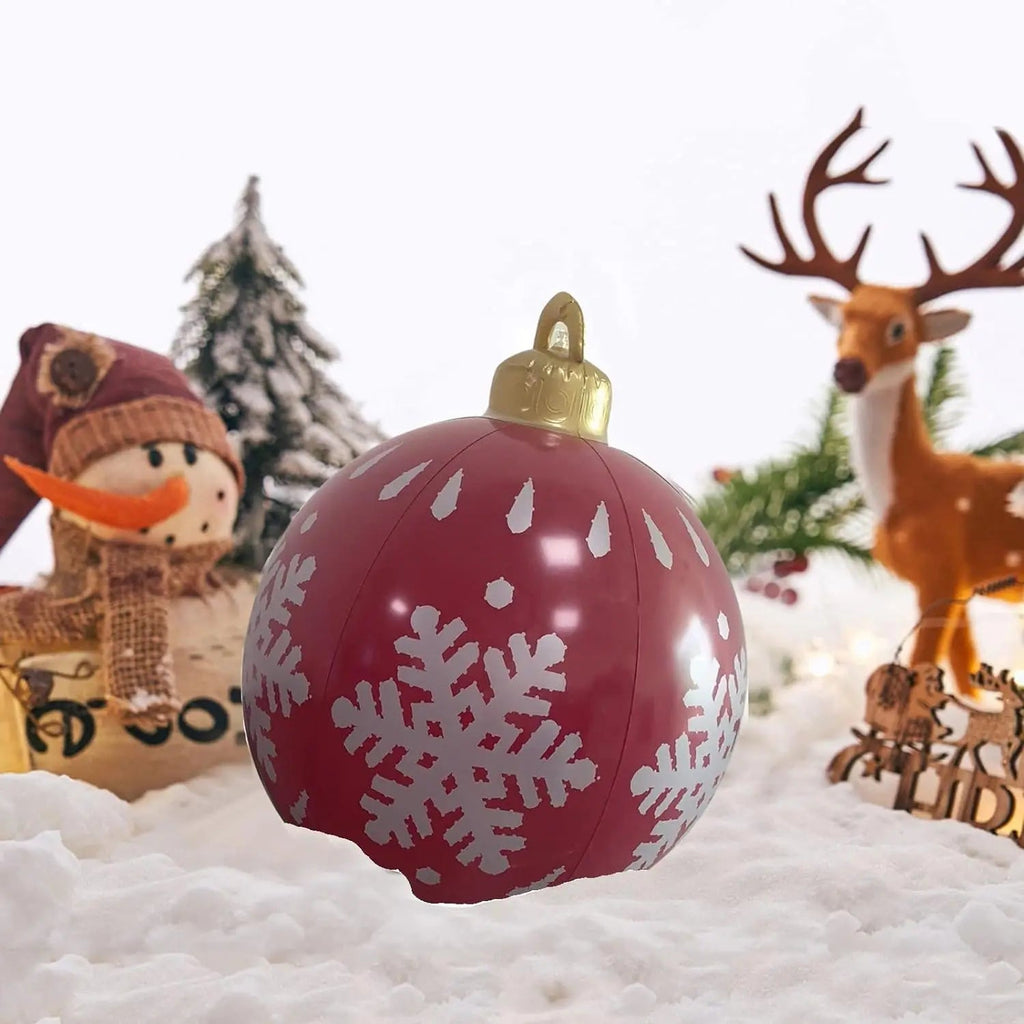 60cm Outdoor Christmas Inflatable Decorated Ball