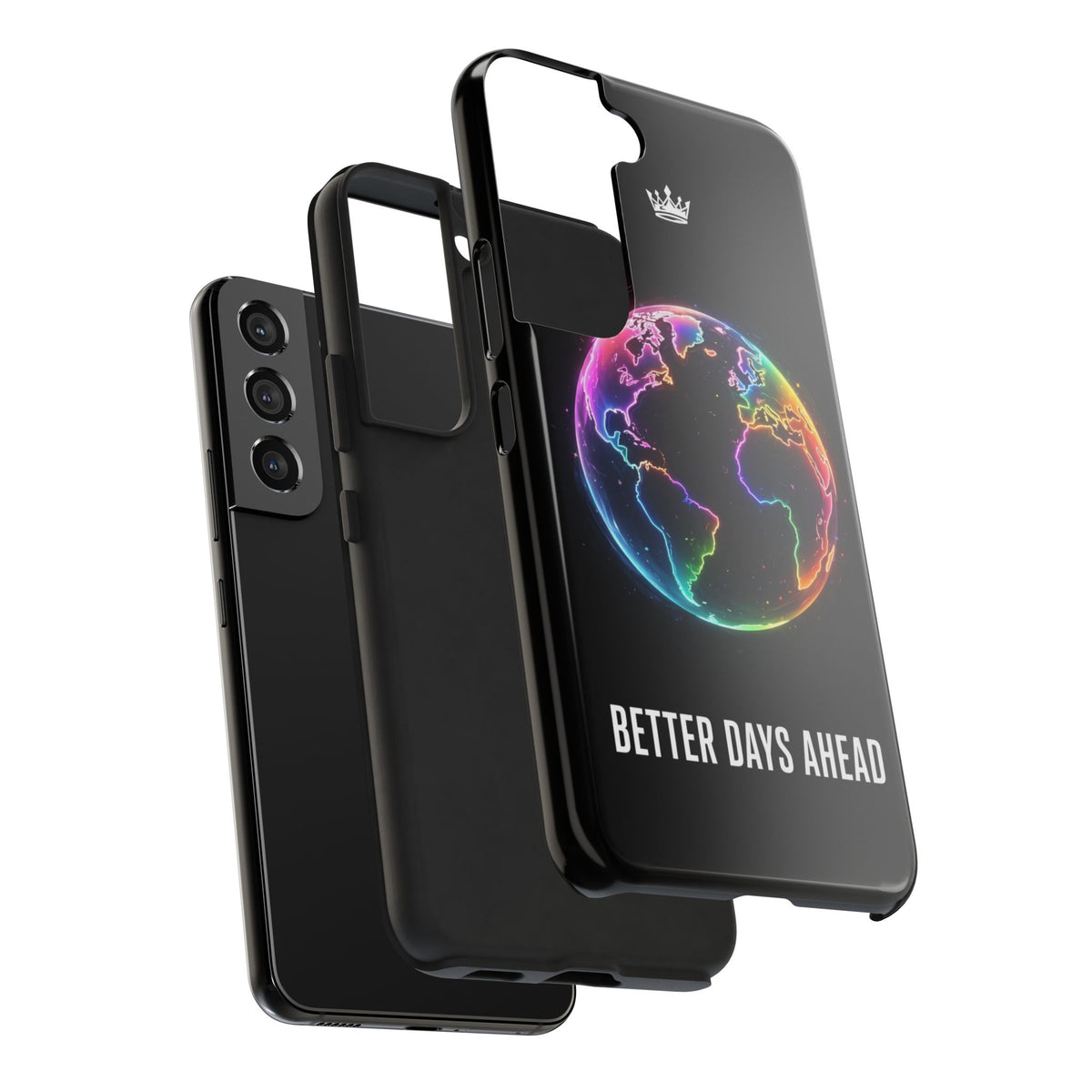 Better Days Ahead Globe Phone Case