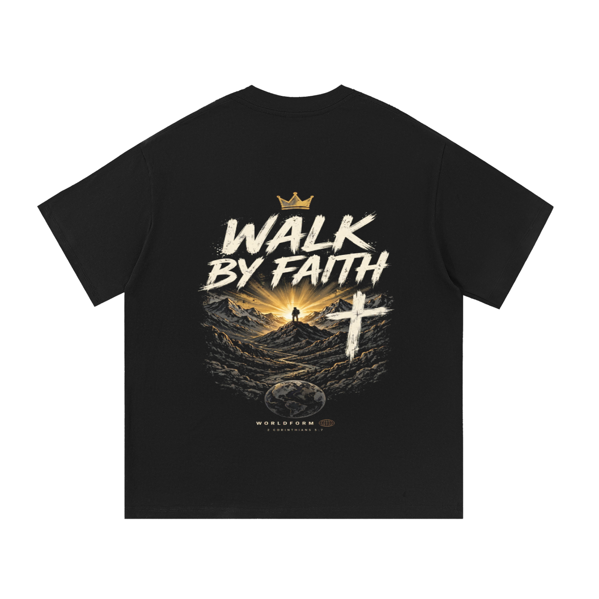 WORLDFORM Walk by Faith Tee