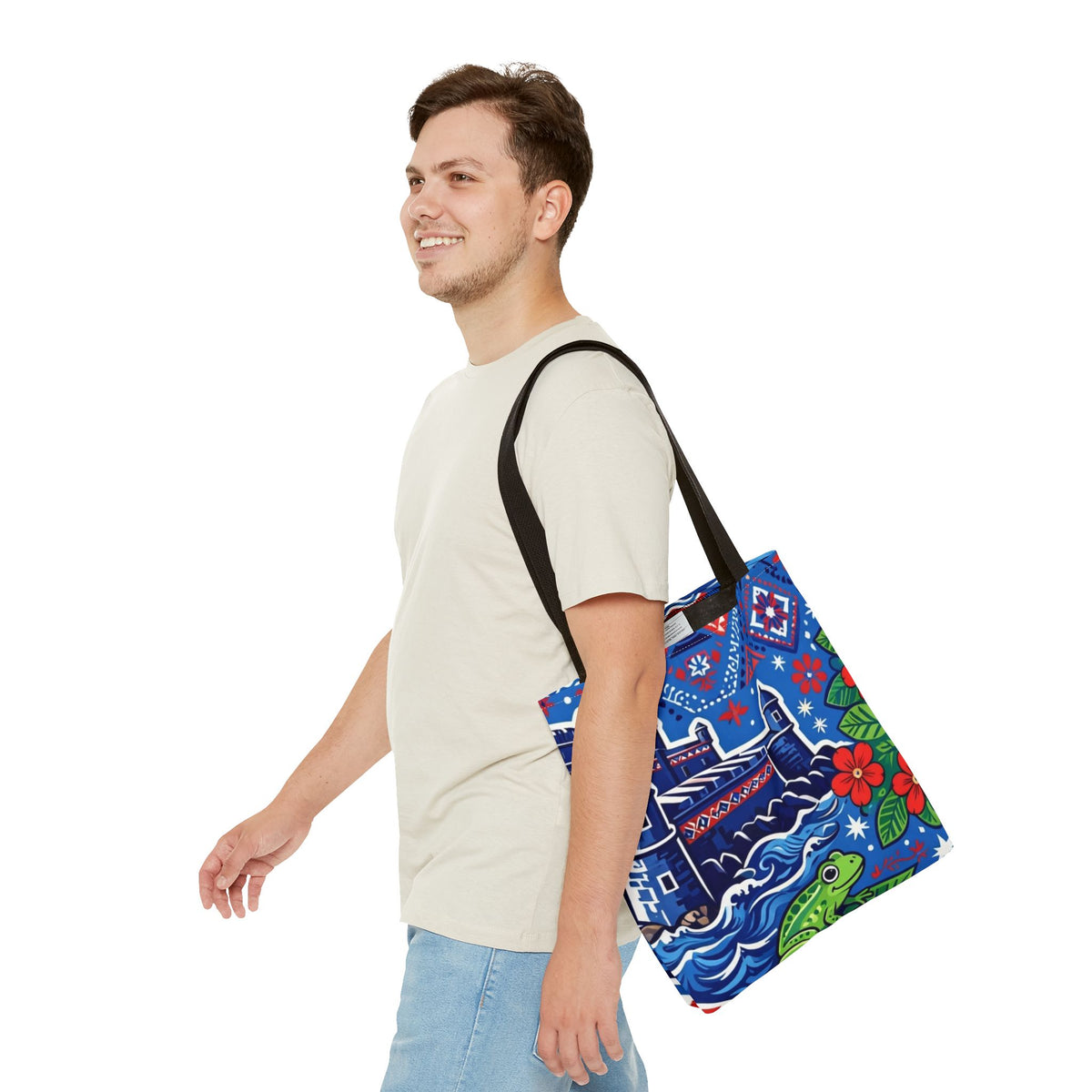 Puerto Rico El Morro & Coquí Tote Bag